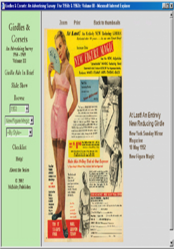 Girdle & Corset ad CD Volume 6 100 different ads The 1940s!