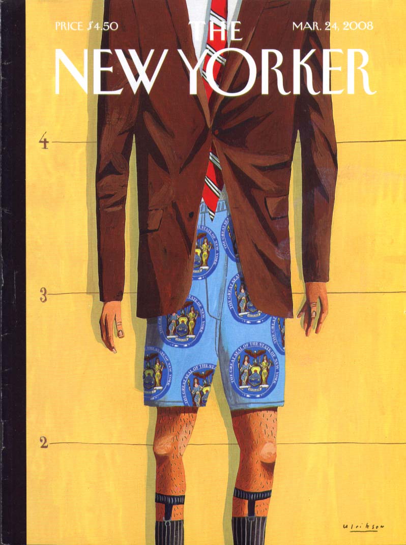 New Yorker Cover Ulriksen Great Seal Shorts 324 2008