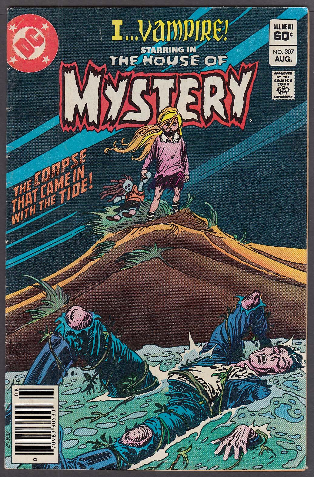 House Of Mystery #307 I . . . Vampire Dc Comic 8 1982