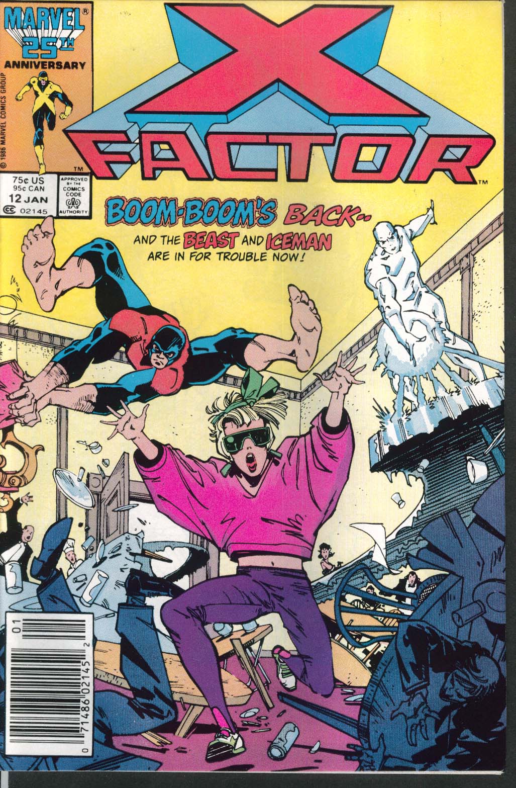 X-factor #12 Marvel Comic Book 1 1987