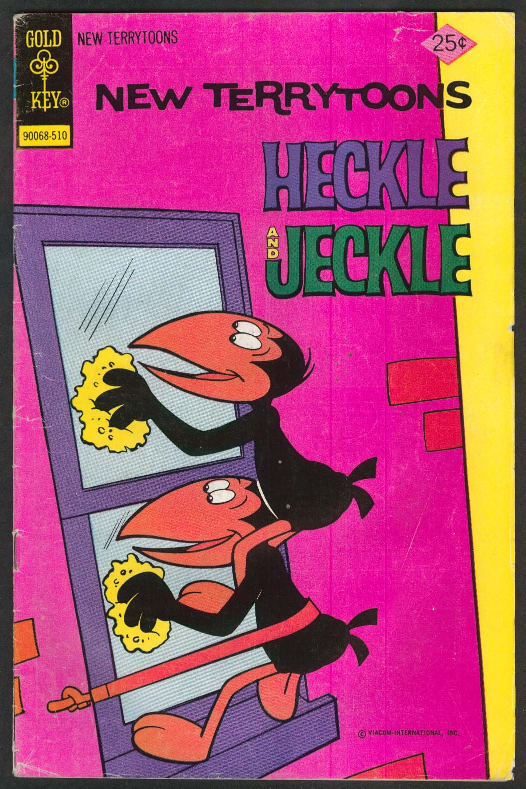 New Terrytoons #34 Heckle & Jeckle Gold Key Comic Book 10 1975