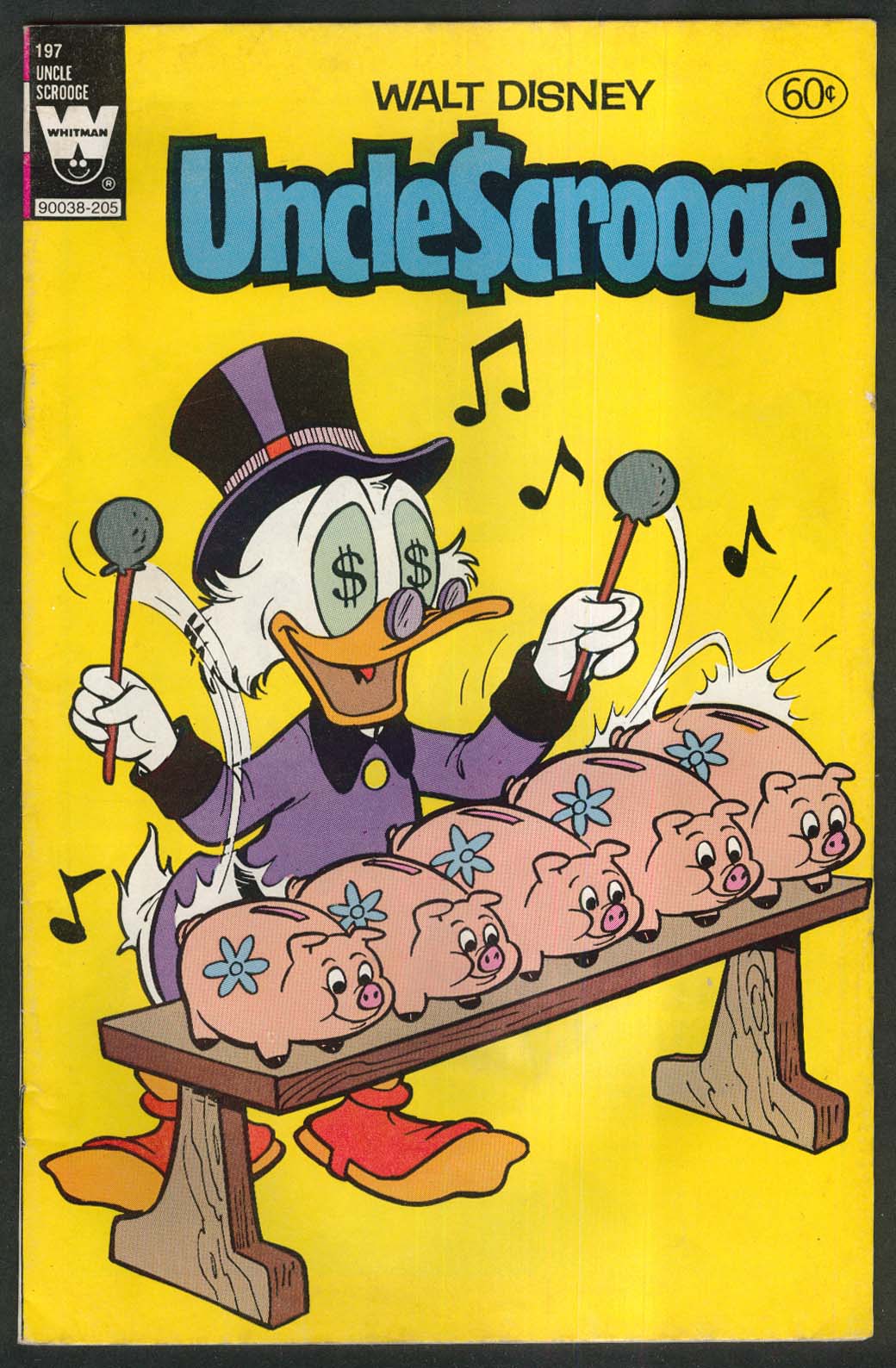 Walt Disney Uncle Scrooge Whitman Comic Book