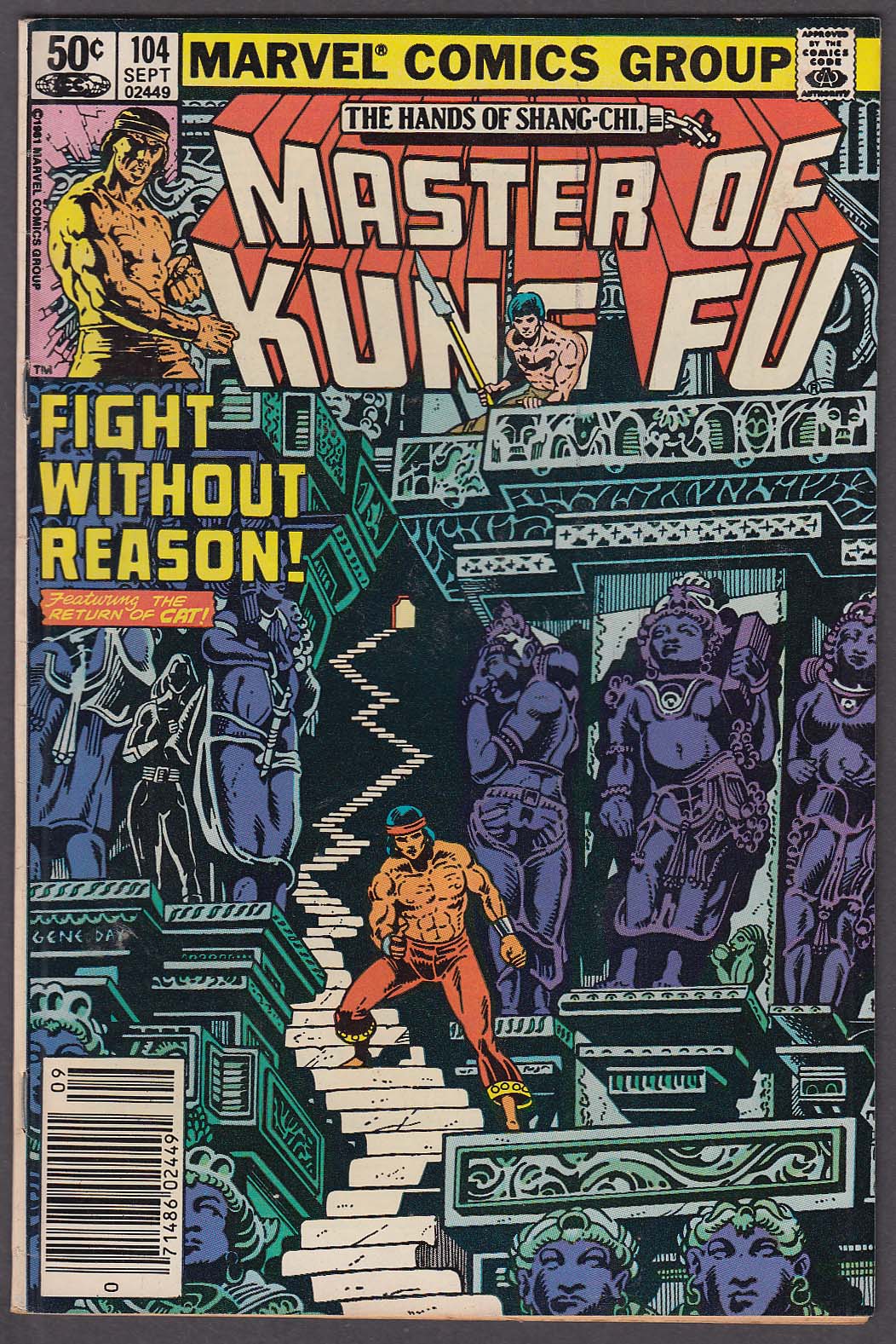 master of kung fu comic