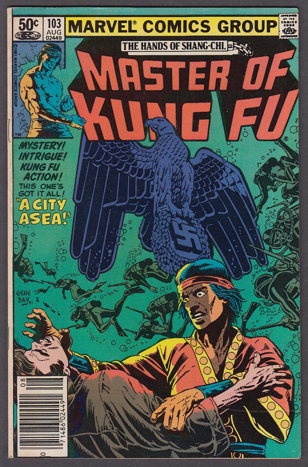 master of kung fu comic