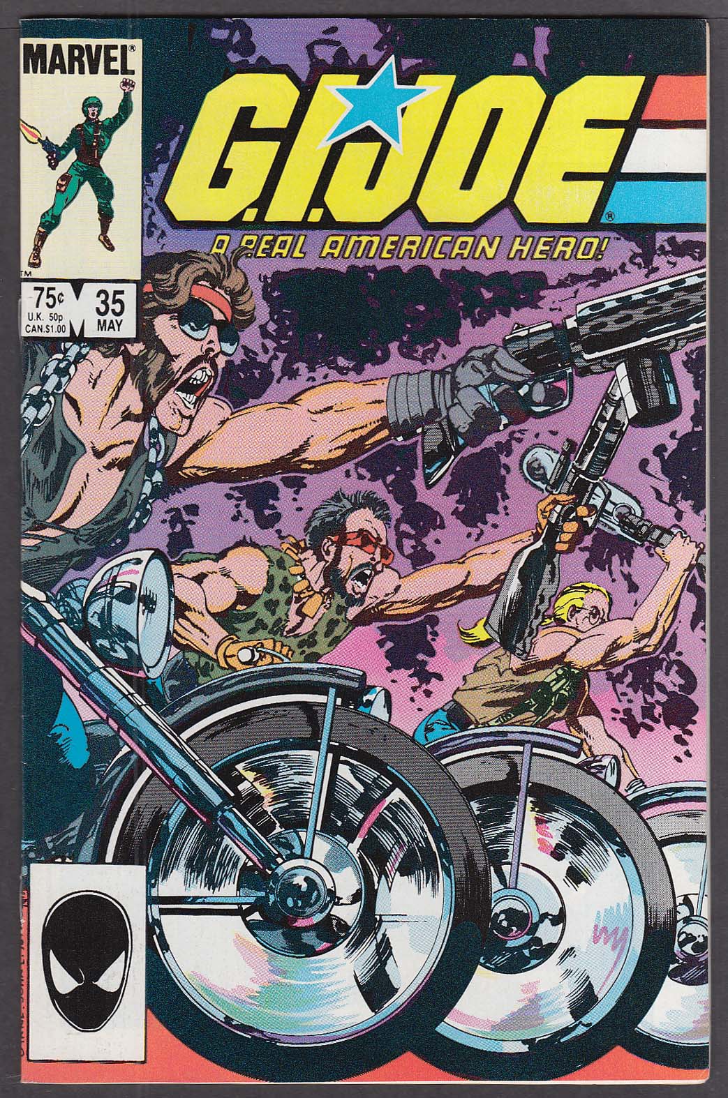 Gi Joe 35 Marvel Comic Book 5 1985 9287