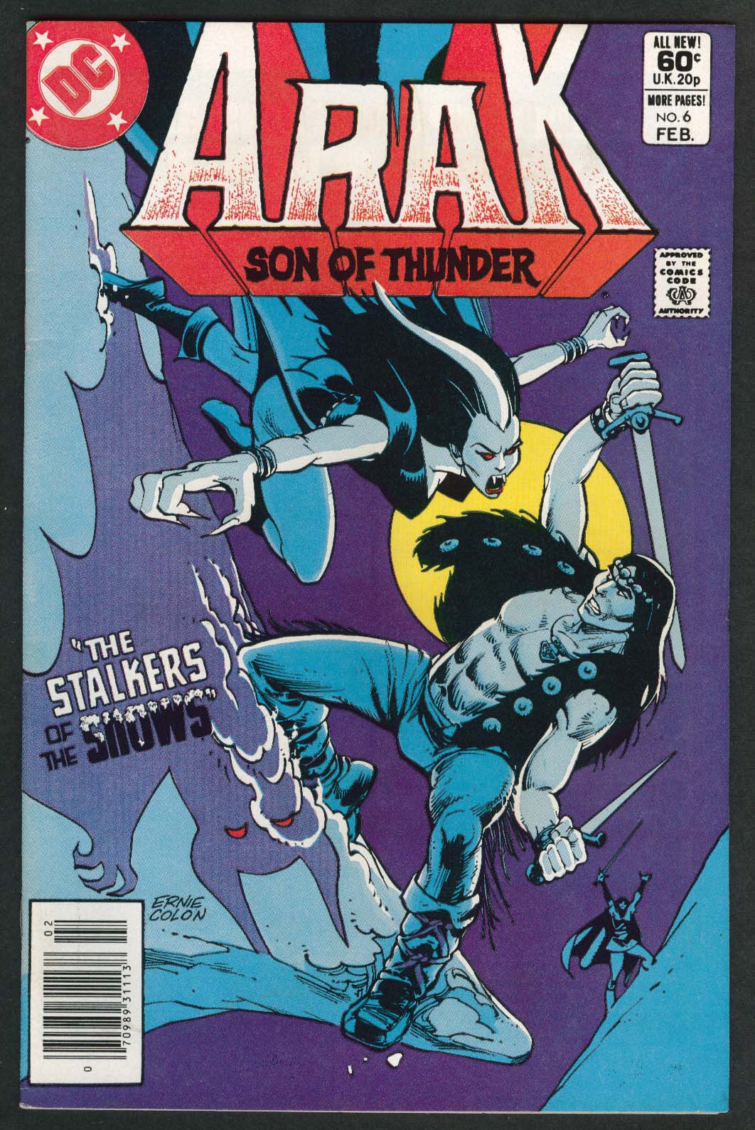 ARAK Son of Thunder 6 DC Comic Book 2 1982