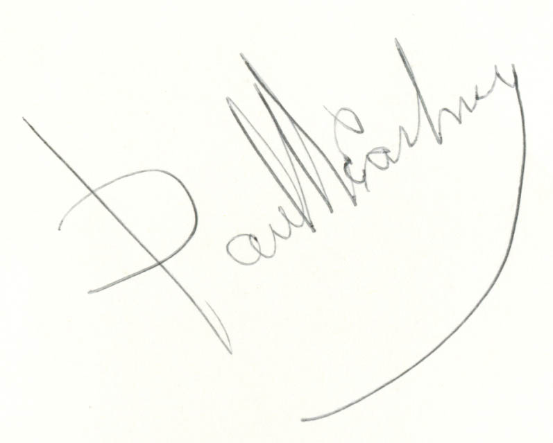 Paul Mccartney Signature: How Much Is It Worth?