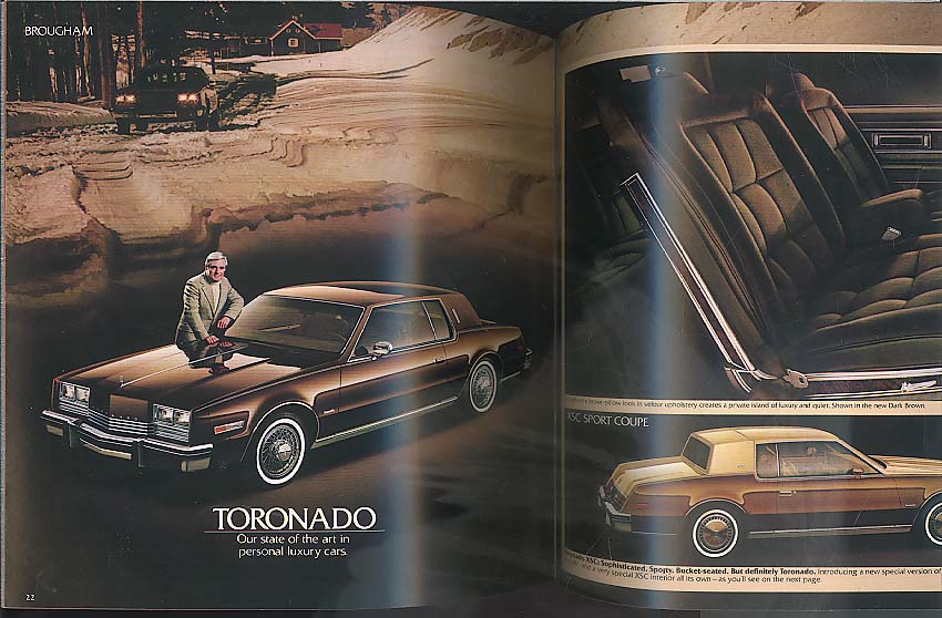 1980 Olsamobile Delta 88 98 Toronado Cruiser Brochure