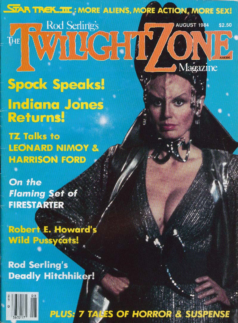 TWILIGHT ZONE Star Trek III Nimoy Indiana Jones 8 1984