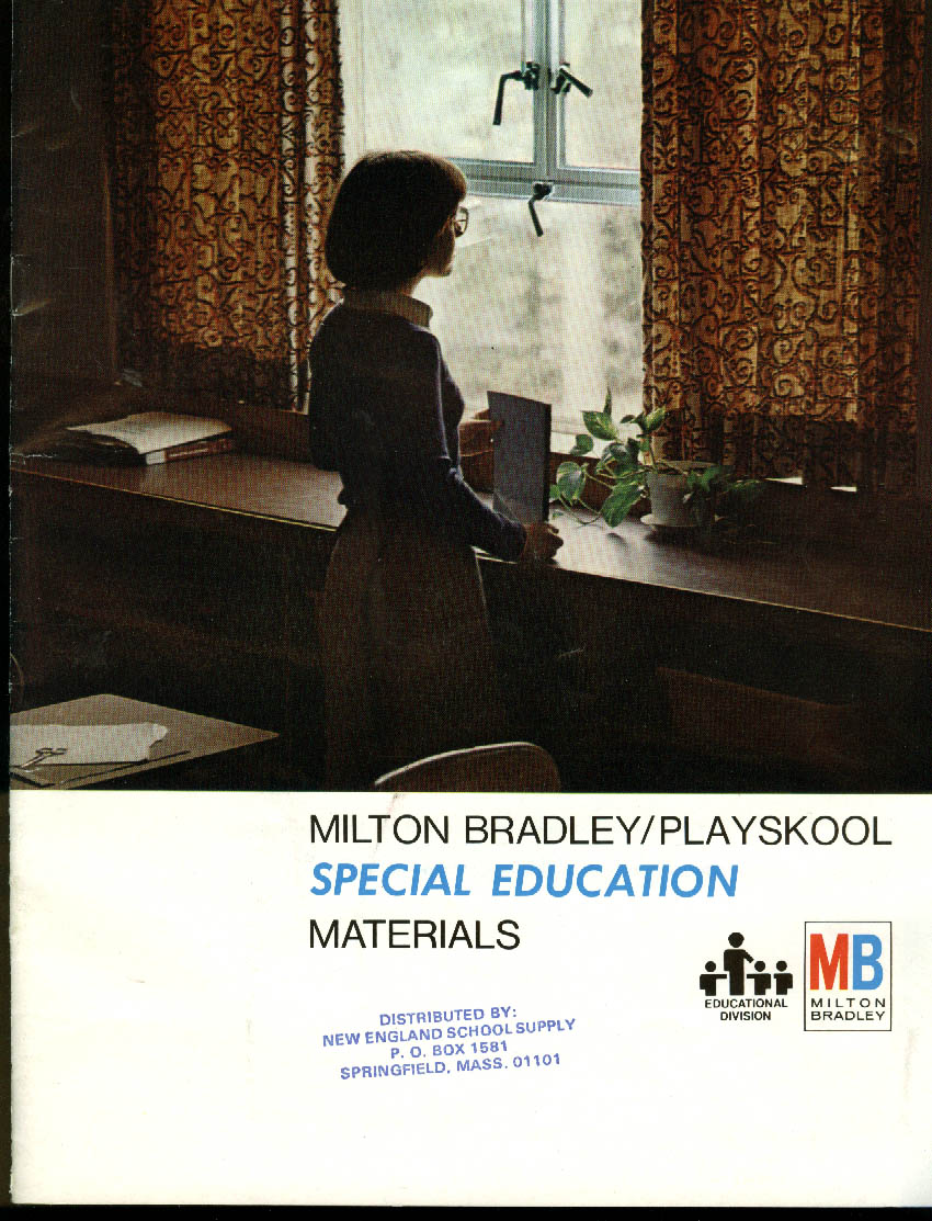 Milton Bradley / Playskool Special Education Materials Catalog 19771978