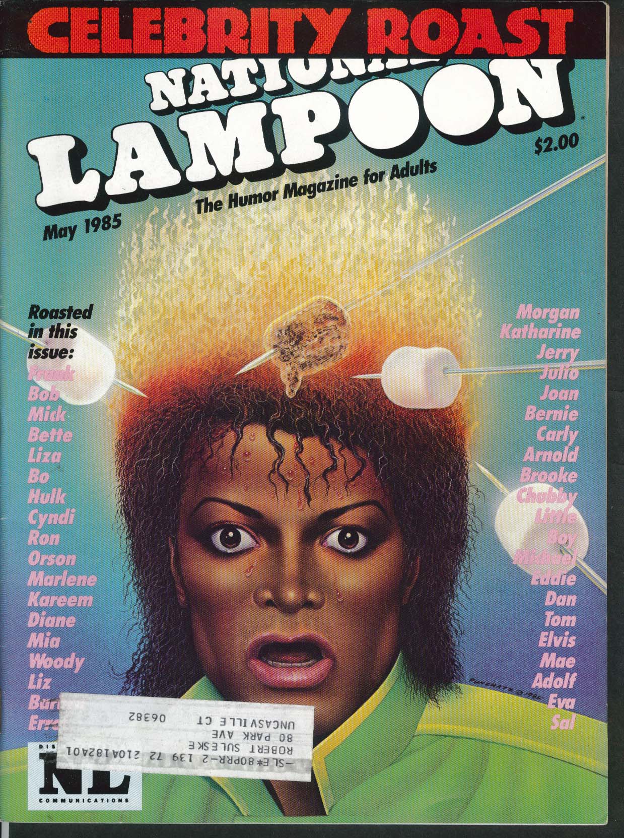 NATIONAL LAMPOON Michael Jackson Celebrity Roast Issue Mr T John Waters ...