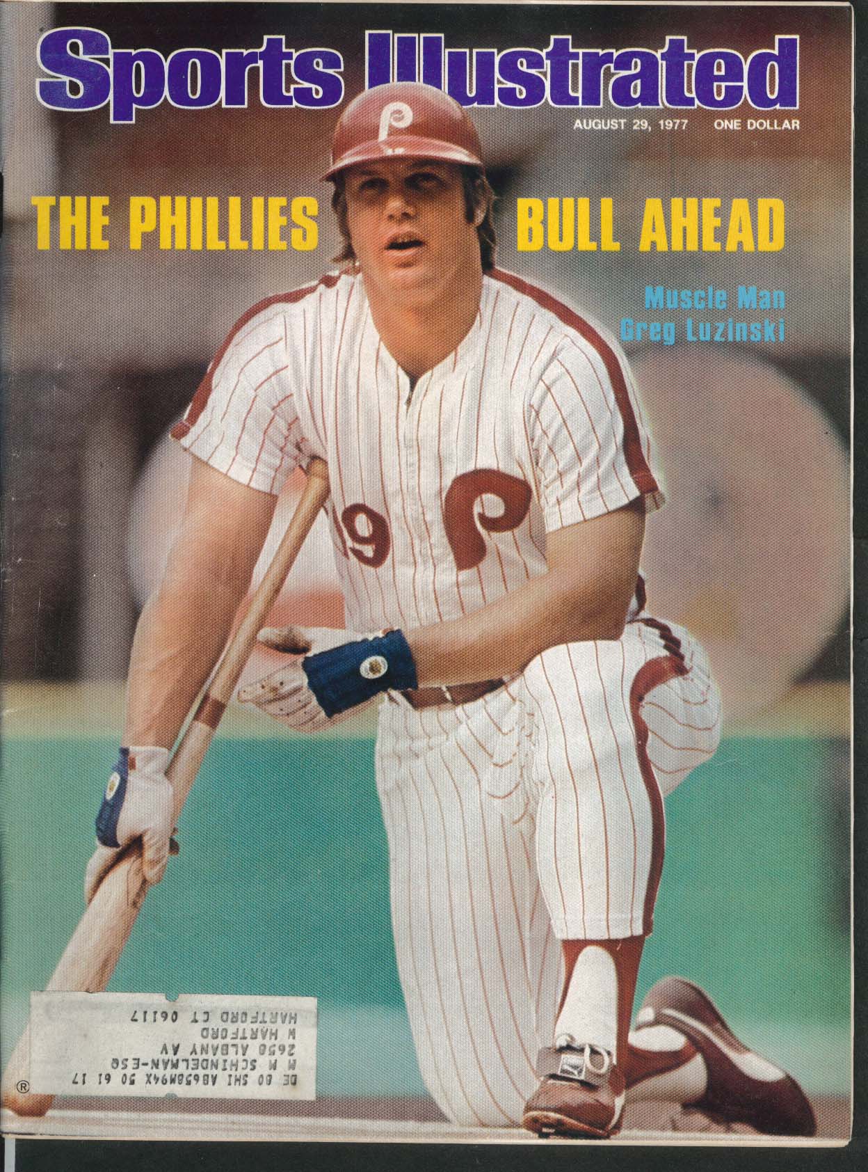Lot Detail - 1978 Greg Luzinski Philadelphia Phillies Game-Used Home Jersey