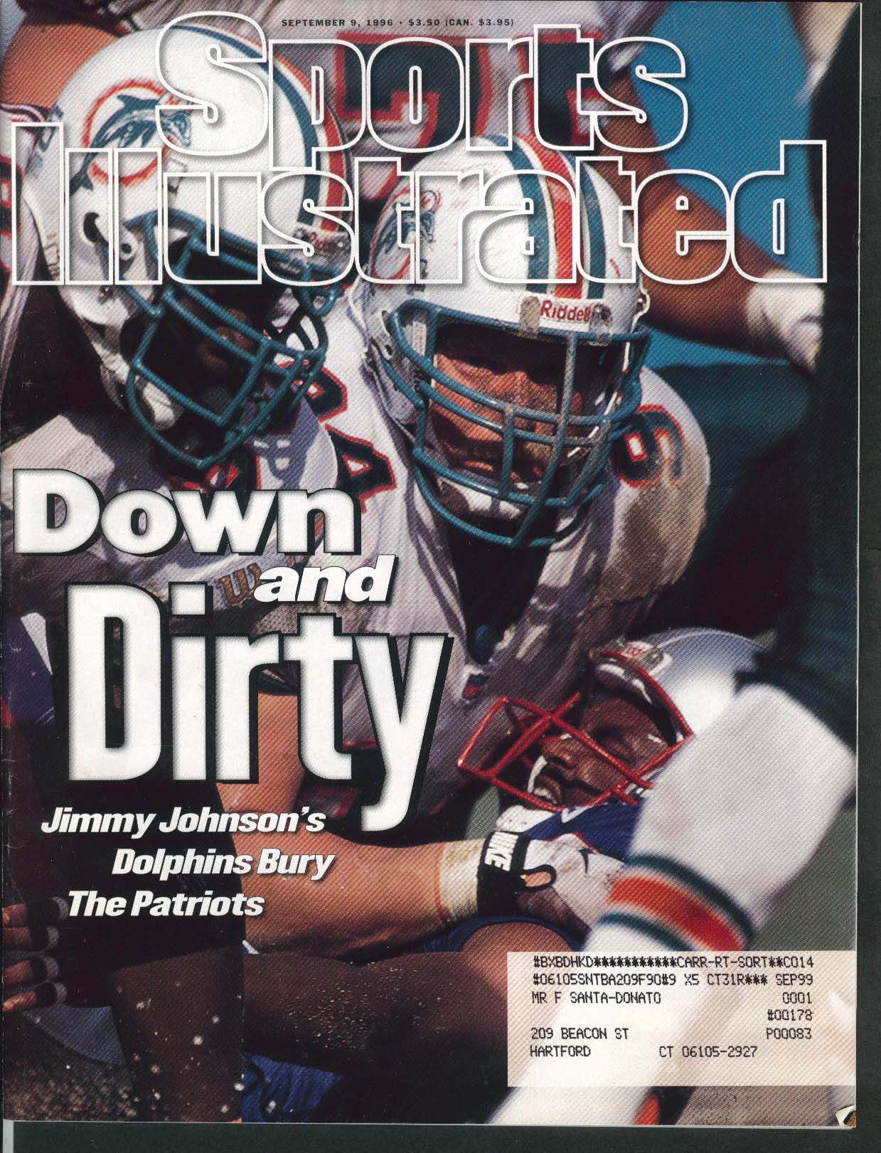 Sports Illustrated Jimmy Johnson Ken Caminiti Todd Bozeman Tiger Woods