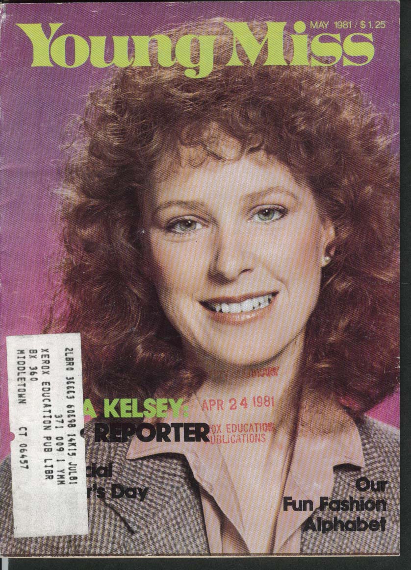 Young Miss Linda Kelsey Celebrity Scene Rocknroll Etc 5 1981