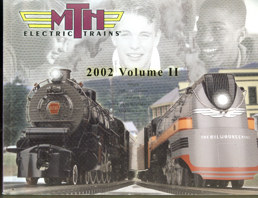 MTH M T H electric Trains Catalog 2002 Volume II