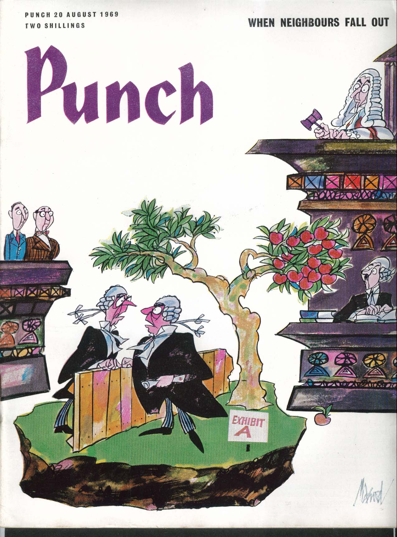 PUNCH Miles Kington Fenton Bresler Basil Boothroyd Alan Koren 8 20 1969