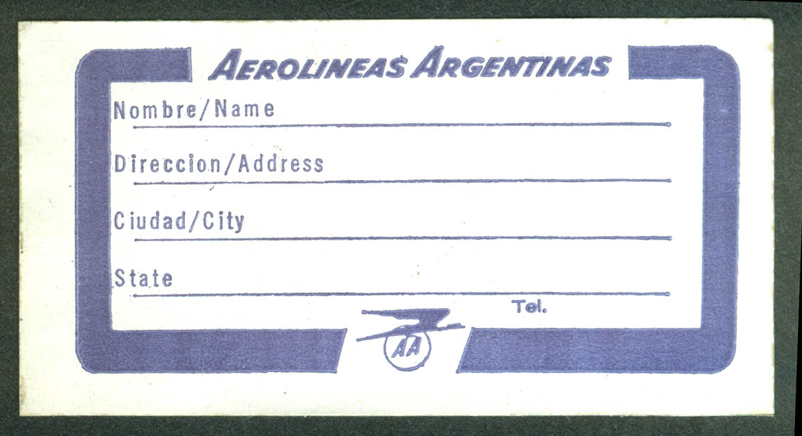 aerolineas argentinas baggage