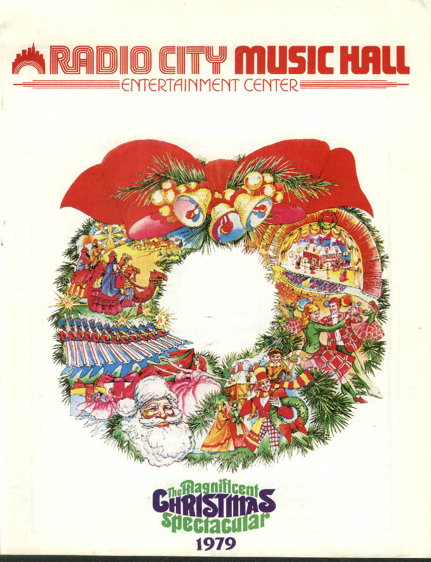 Radio City Music Hall Christmas Spectacular Souvenir Program 1979 2597