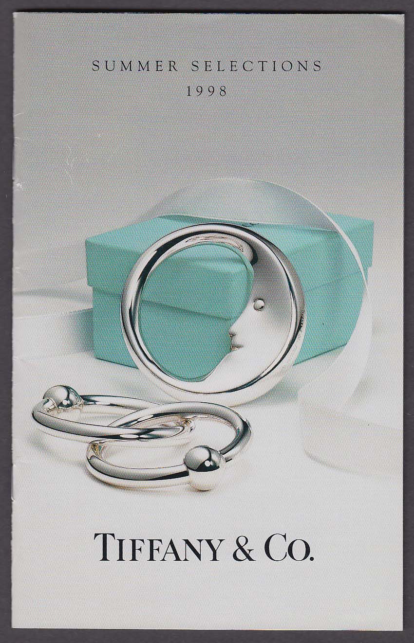 Tiffany & Co Summer Selections 1998 catalog