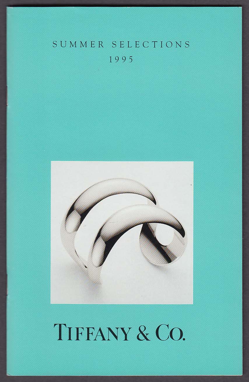 Tiffany & Co Summer Selections 1995 catalog cuff bracelet cover
