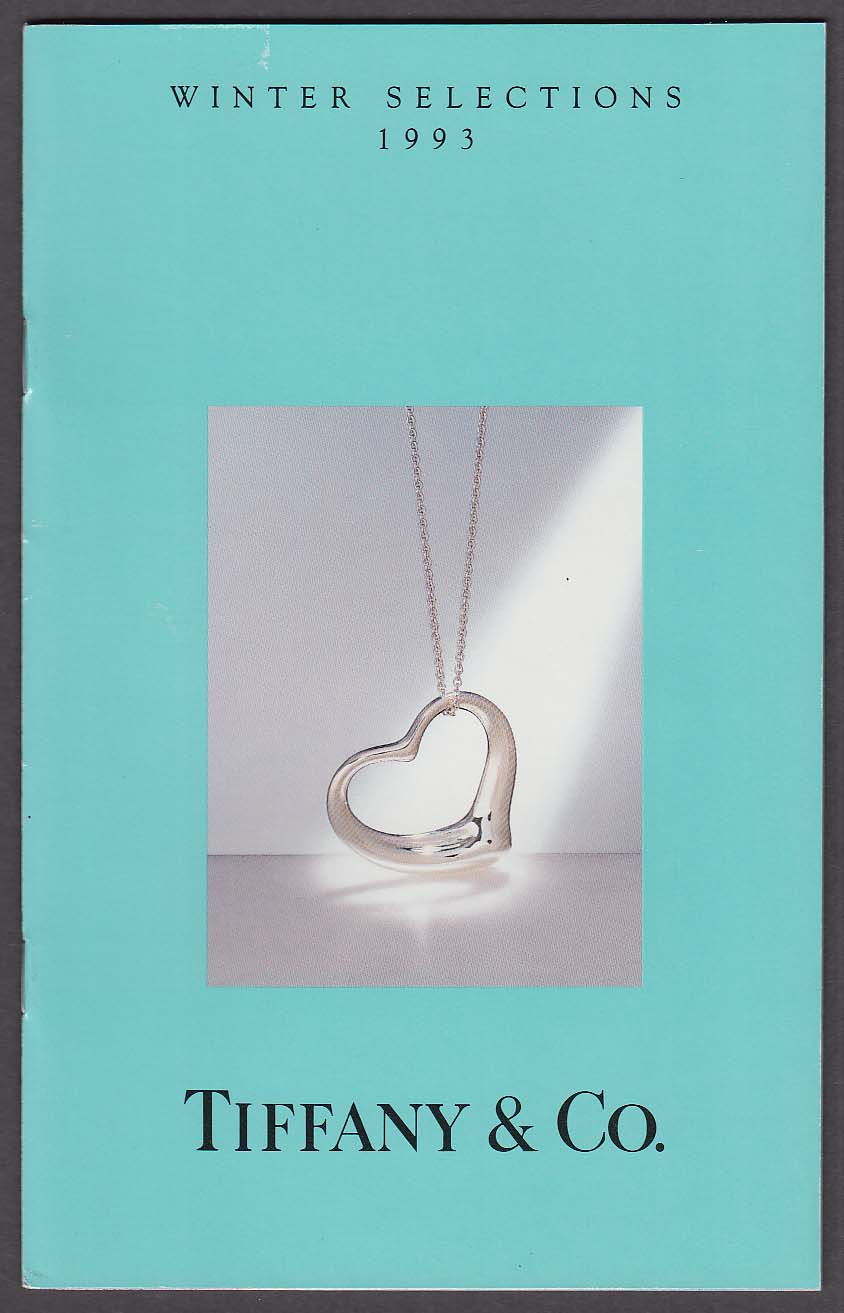 Tiffany & Co Winter Selections 1993 catalog