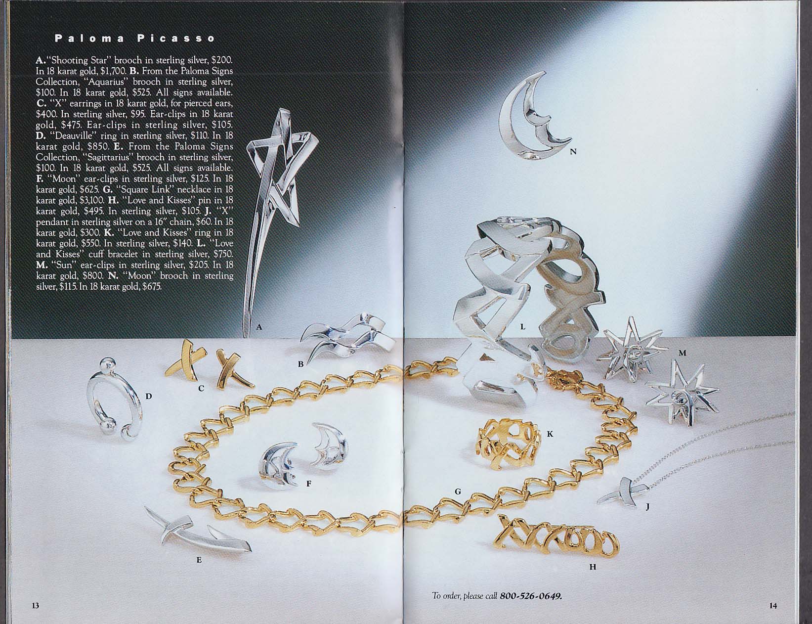 Tiffany & Co Winter Selections 1993 Catalog