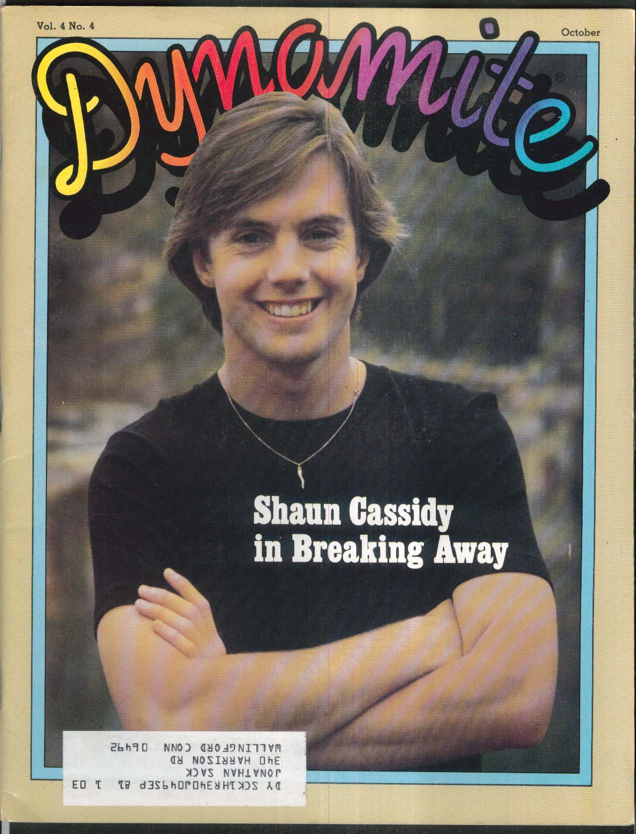 Dynamite 77 Shaun Cassidy Breaking Away 1980