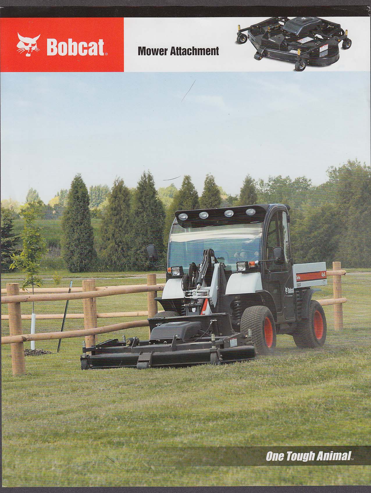 2009 Bobcat Mower Attachment sell sheet