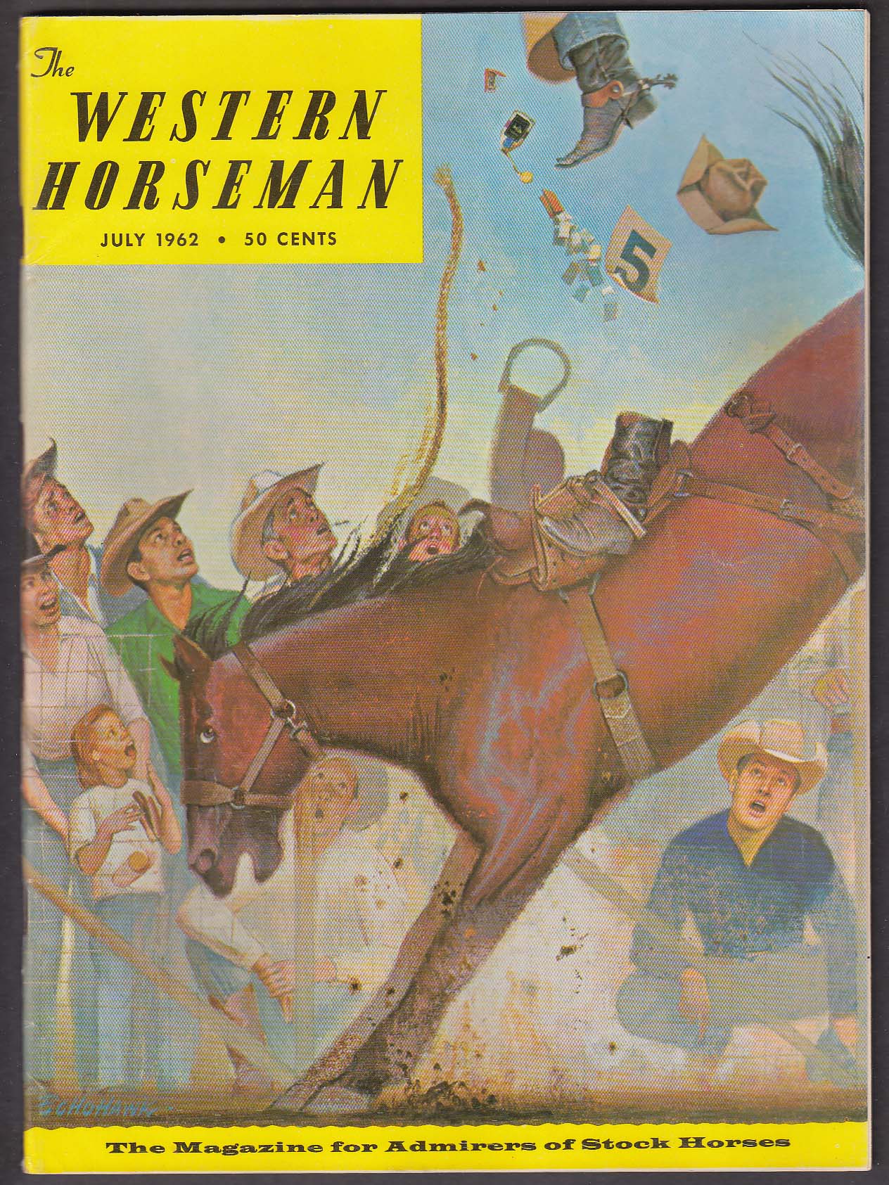 Western Horseman Texas Barrel Racing Triple Crown + 7 1962