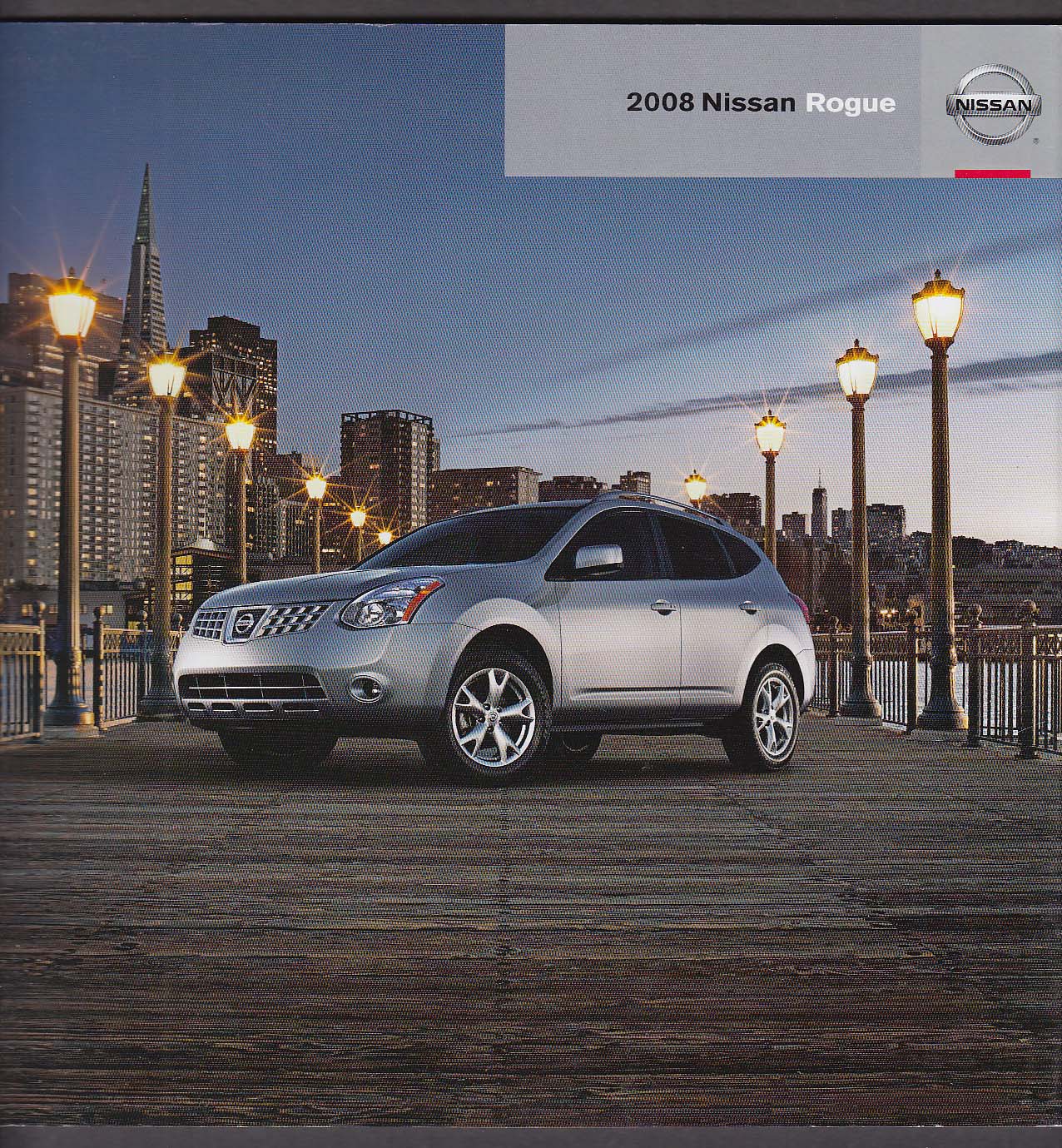 2008 Nissan Rogue sales brochure catalog