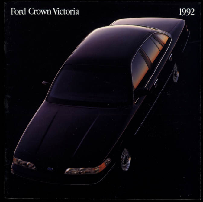 1992 Ford Crown Victoria brochure LX