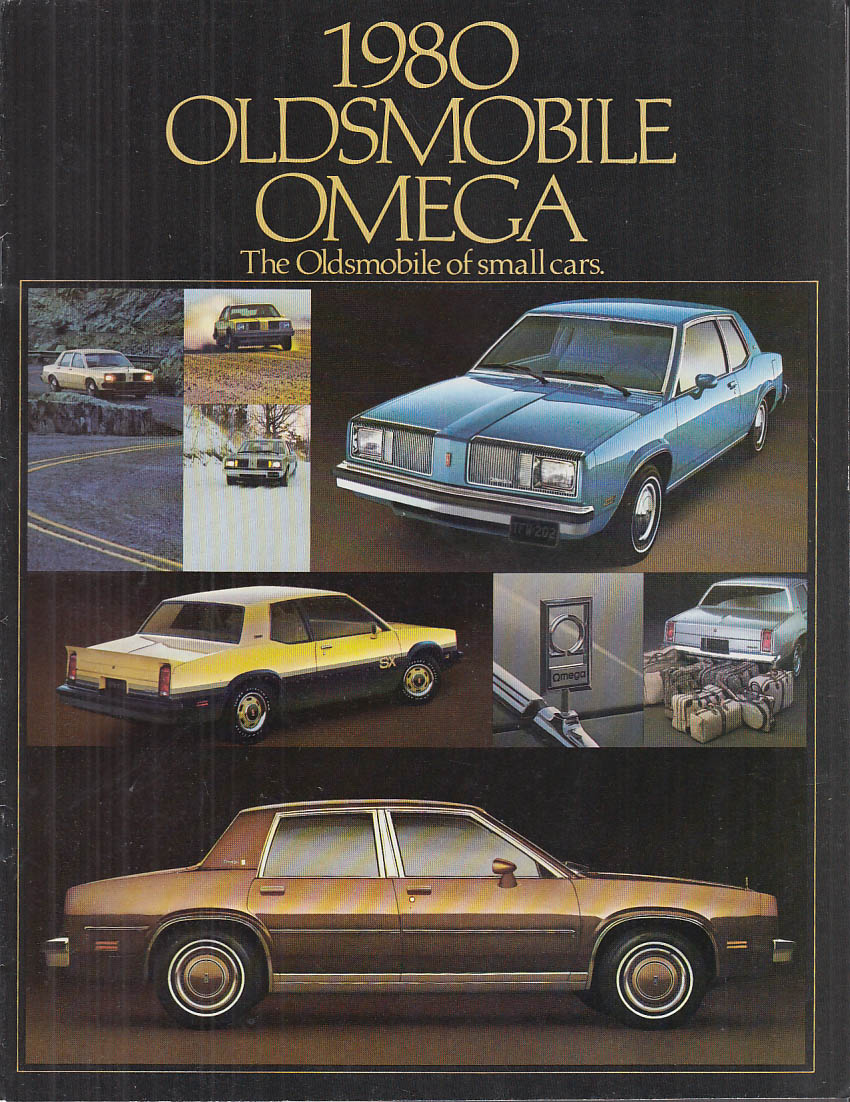 1980 Oldsmobile Omega SX Brougham sales brochure