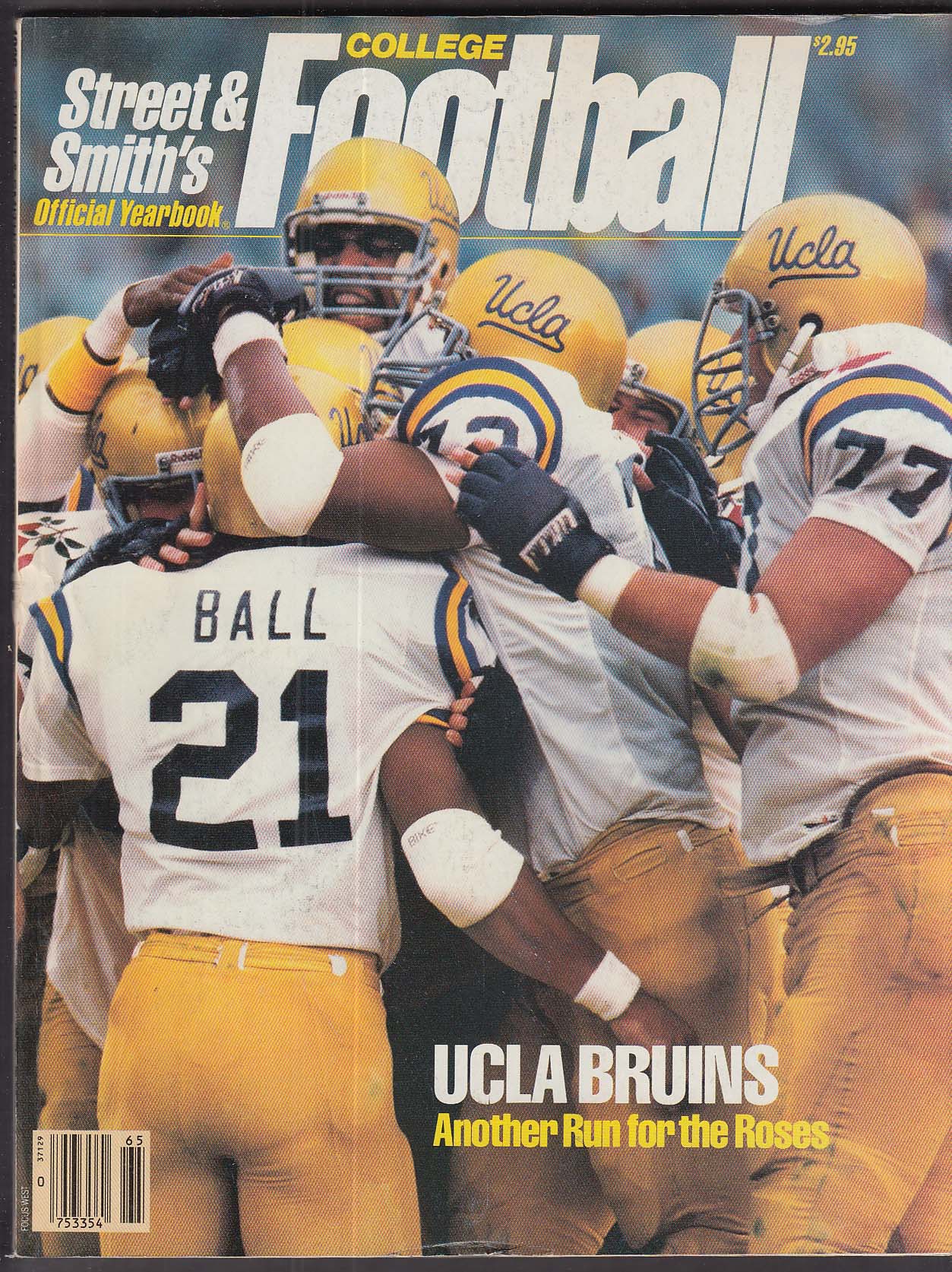 Street & Smith's COLLEGE FOOTBALL YEARBOOK UCLA Bruins