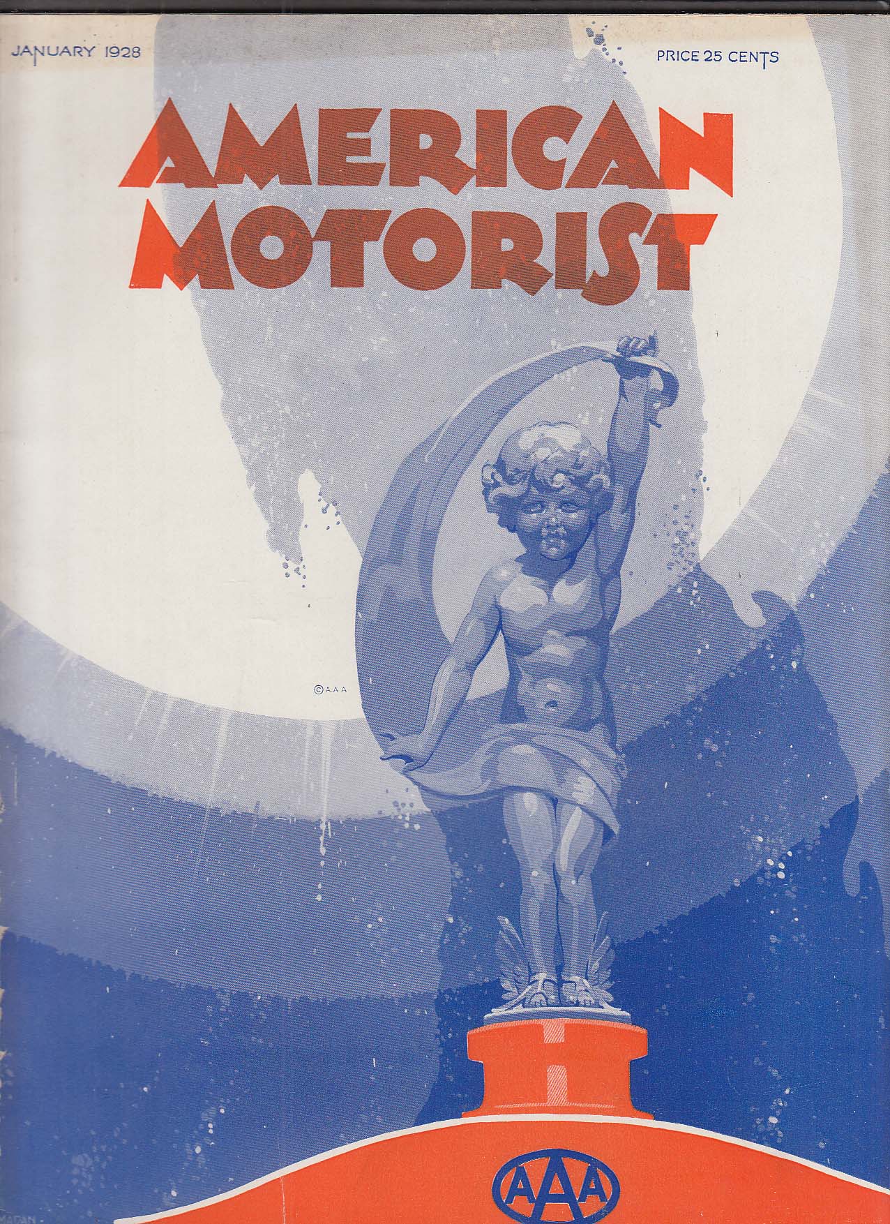 AMERICAN MOTORIST Frontwheel Drive Mary Eaton Jack Welch Ford Cadillac