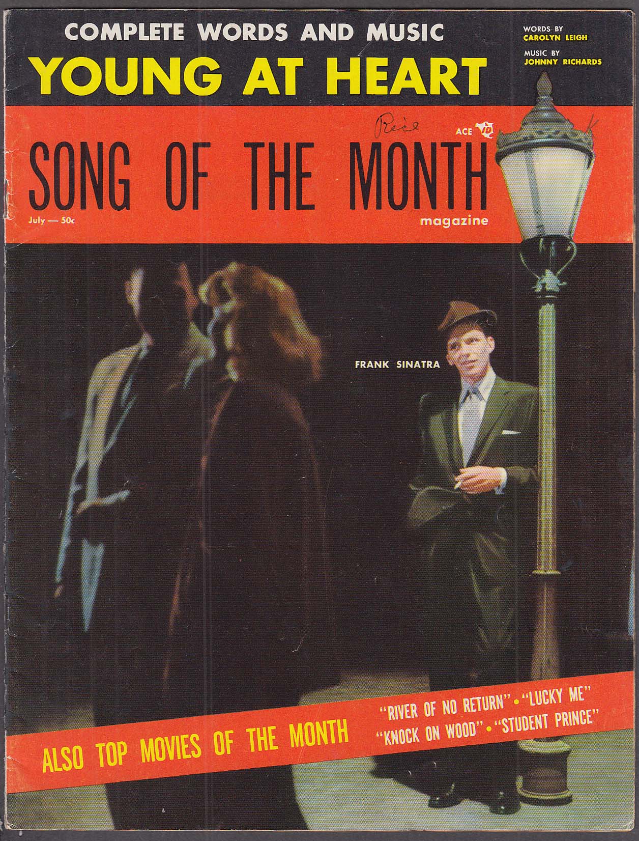 SONG OF THE MONTH Young at Heart Frank Sinatra Marilyn Monroe + 7 1954