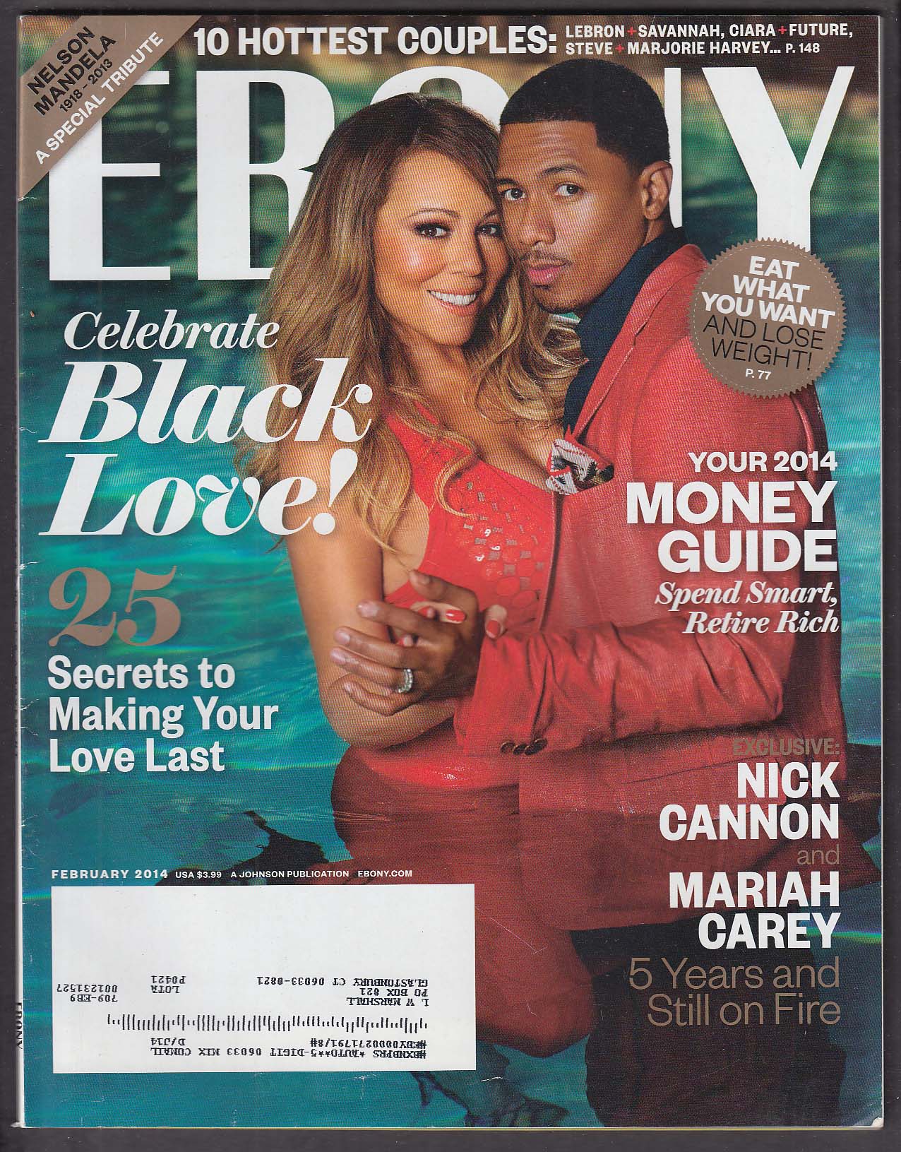 EBONY Mariah Carey Nick Cannon LeBron James Ciara Marjorie Harvey ++ 2 2014