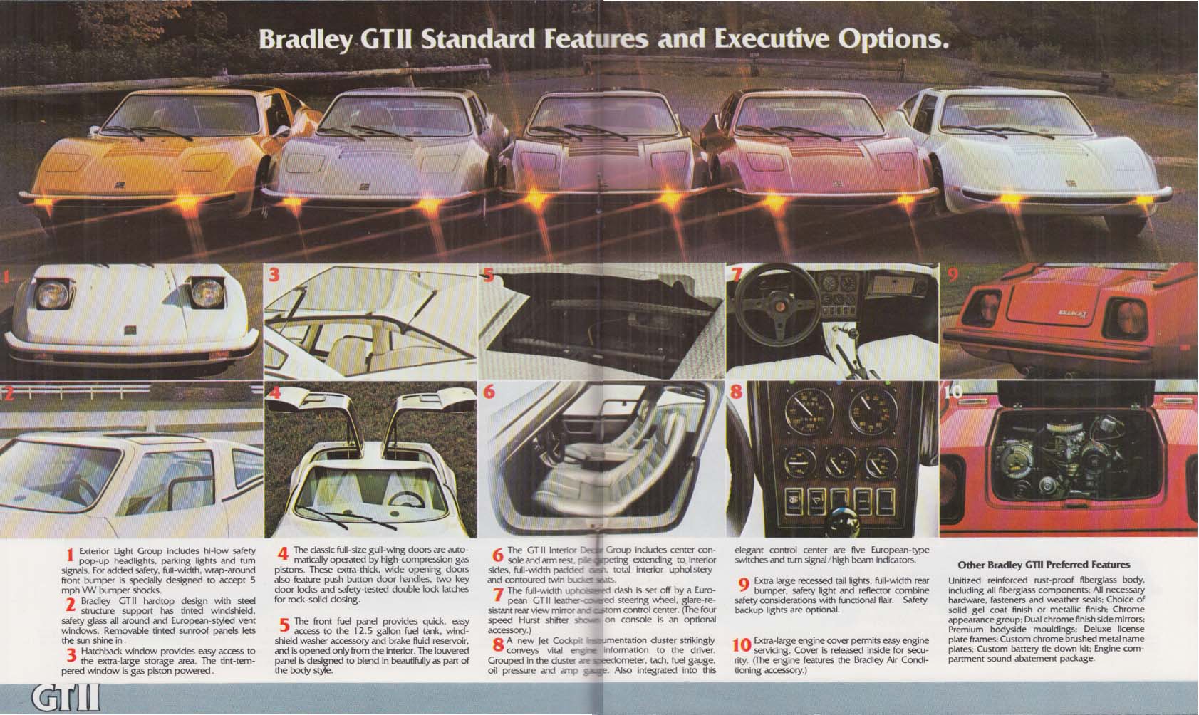 1980 Bradley Gt Gt Ii Volkswagen Based Kit Car Catalog