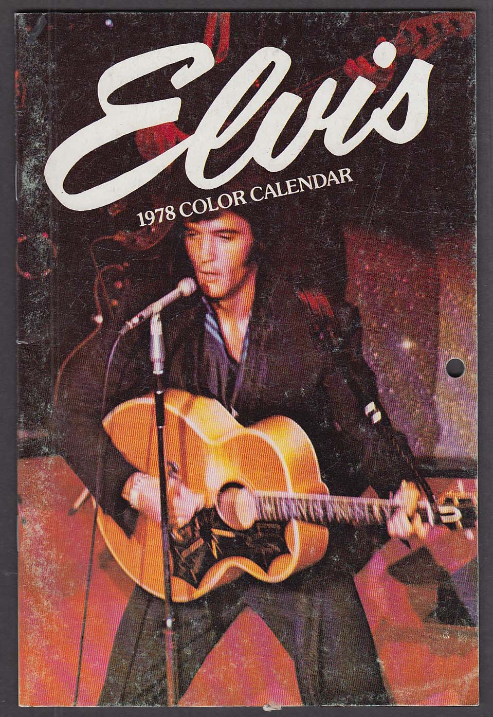 ELVIS Presley 1978 Color Calendar