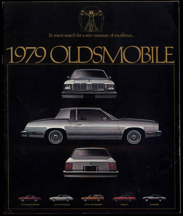 Oldsmobile Brochure Cutlass Supreme Salon Cruiser Omega Starfire