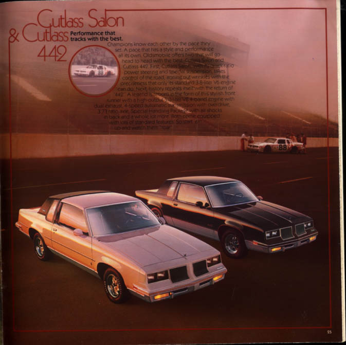 Oldsmobile Cutlass Ciera Cruiser Supreme Calais Brochure