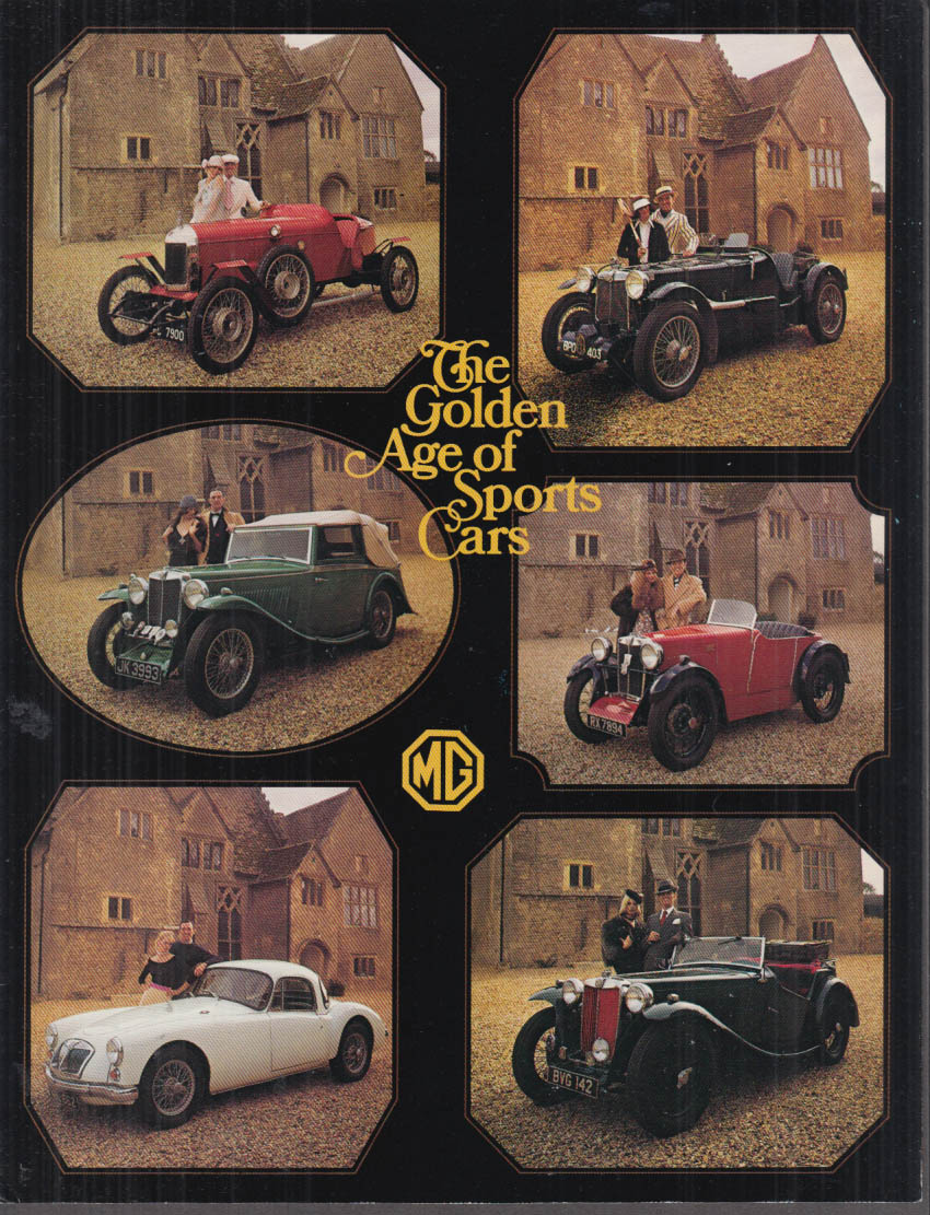 The Golden Age Of Sports Cars Mbg Mgb Gt Midget Sales Folder