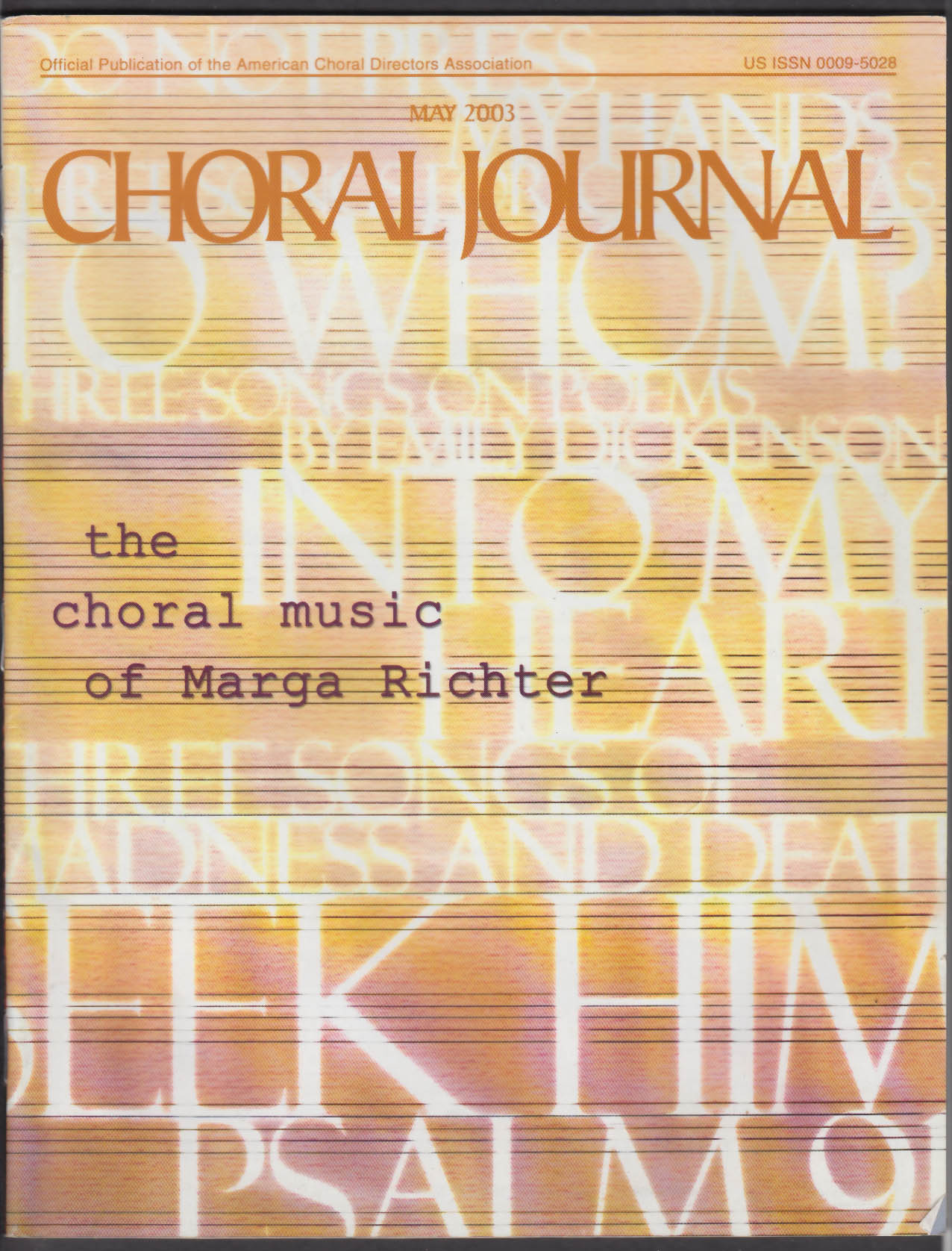 choral journal irehearse