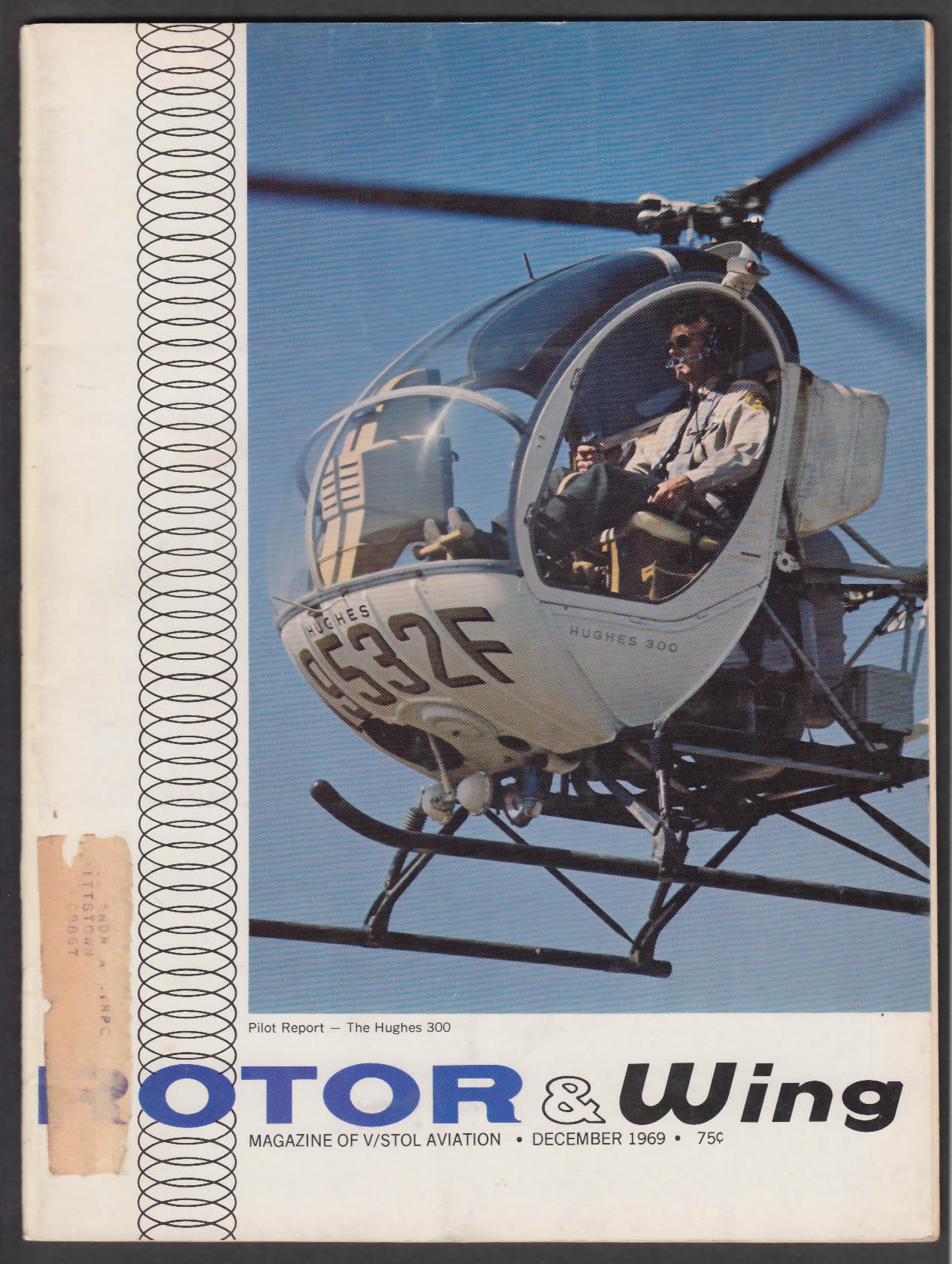 ROTOR & WING Hughes 300 Pilot Report Bell 205A Firefighting + 12 1969