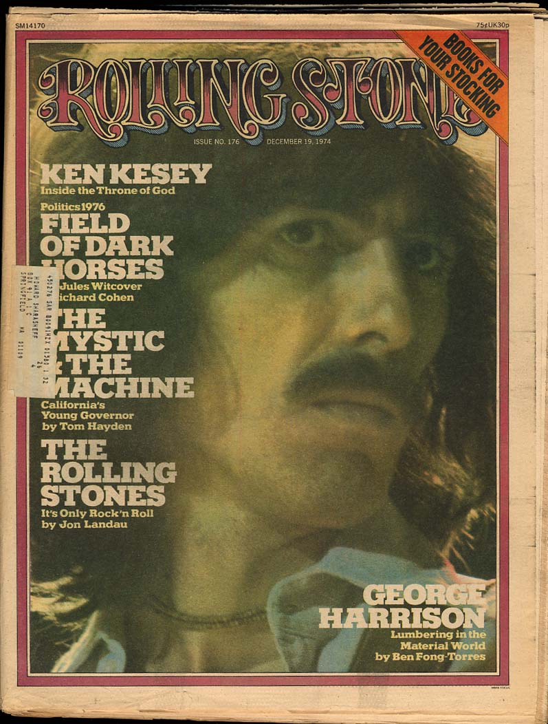 Rolling Stone 12 19 1974 George Harrison Ken Keset Rolling Stones