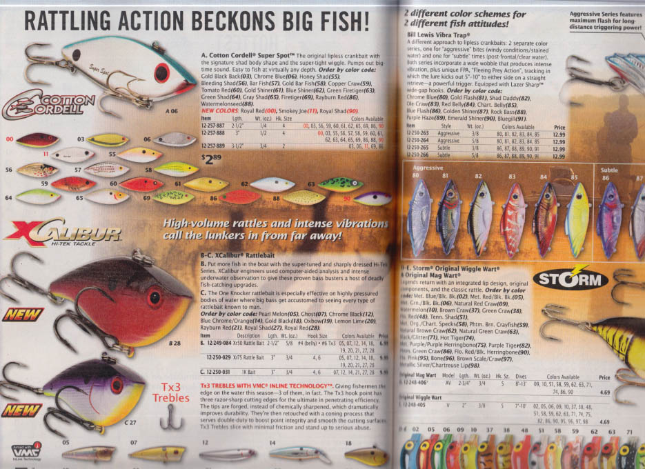 Bass Pro Shops Early Spring Angler Catalog 2008 boats lures rods reels gear  ++