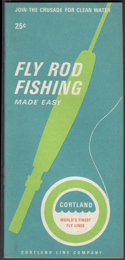 Cortland Fly Fishing Lines Fly Rod Fishing Booklet 1960s