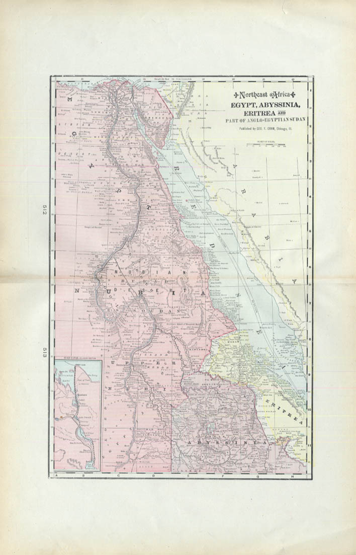 Egypt Abyssinia Eritrea Sudan South Africa Morocco Tunis Algeria