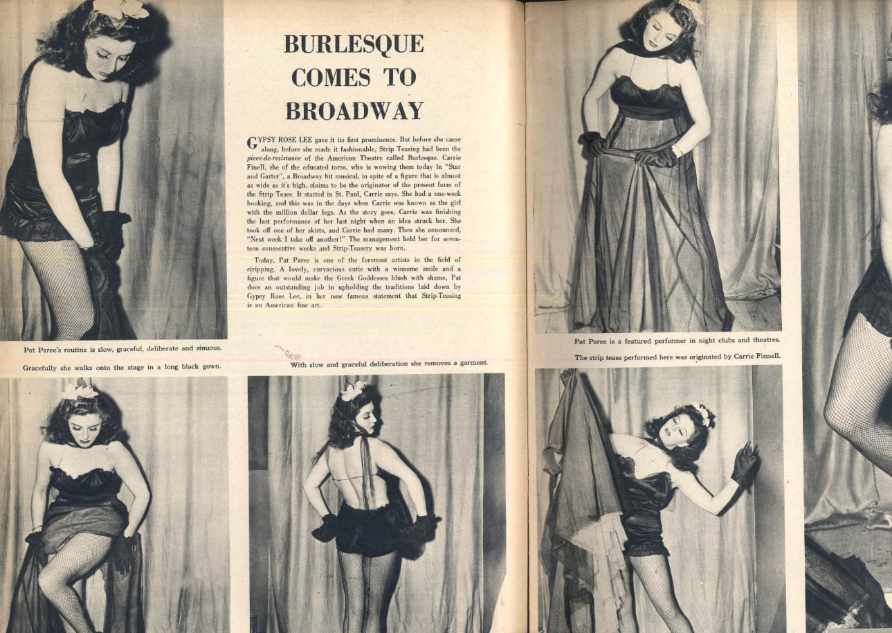 LAFF: 9 1942: Stripper Charmaine; Conchita; burlesque; Diana Barrymore ++