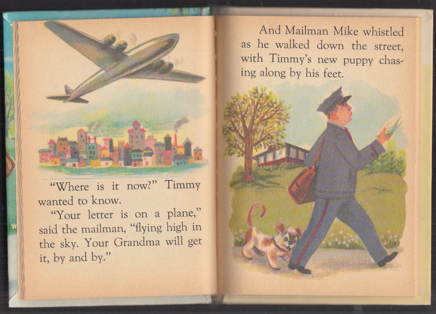 Mabel Watts Mailman Mike Rand Mcnally Elf 1959 1st Edition