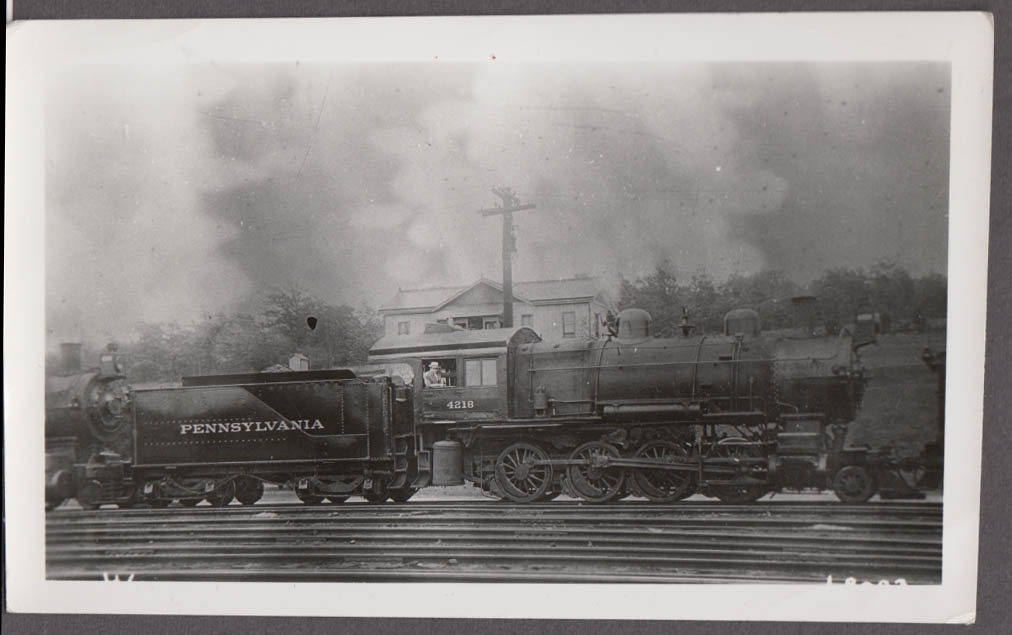 Pennsylvania Rr 2 8 0 H 6 Steam Locomotive 4218 Photo 1901